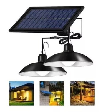 Lampara Solar Led Colgante...