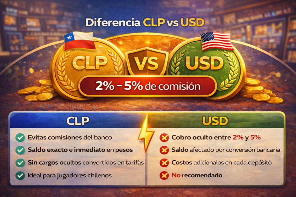 Casinos online en pesos chilenos (CLP): Guía completa 2026